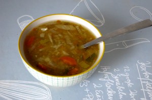 bol de soupe du potager