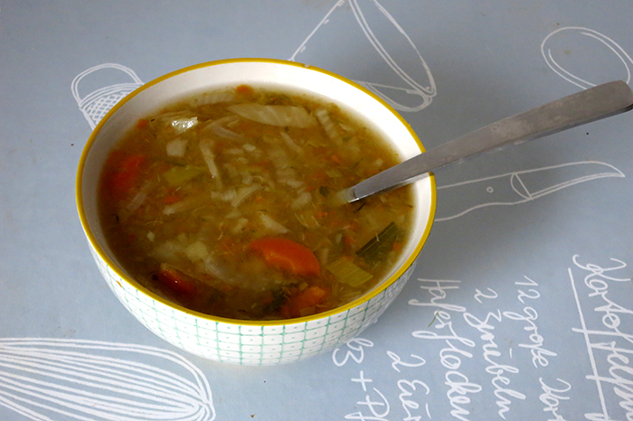 soupe du potager