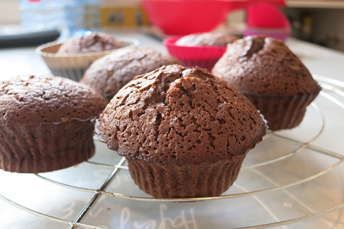 muffin au chocolat